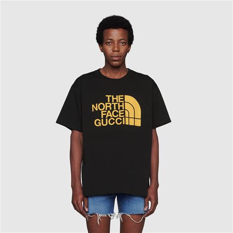 gucci t shirt north face